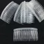 Giá đỡ đuôi ngựa bằng nhựa GODD với thiết kế trong suốt Đồ dùng tạo kiểu tóc đuôi ngựa cho bé gái