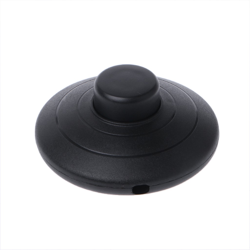 Foot Pedal Push Switch Inline Lamp LED Light On-off Control Lighting Switch