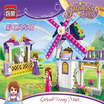 Đồ Chơi Xếp Hình Lego Khu Vườn Cối Xay Gió Công Chúa ,Lego 2604