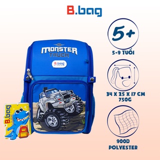 [6 mẫu] Balo B.bag Chống Gù Cho Học sinh Tiểu học Cấp 1 Adventure Box Bảo vệ cột sống
