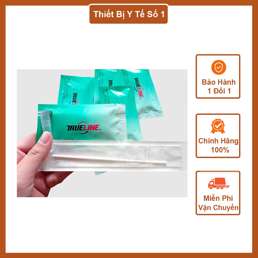 5 que kit test nhanh tại nhà SARS-CoV-2 Trueline Covid-19 Ag Rapid Test ...
