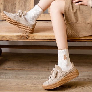 Sét 6 Đôi Tất Gấu🍀FREESHIP🍀 Tất Gấu Cổ Cao Siêu Đẹp Sang Chảnh Và Thời Trang Phong Cách Hàn Quốc