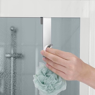 MEGOCE Móc áo choàng đục lỗ miễn phí Móc cửa bằng thép không gỉ Móc treo đồ nhà bếp / phòng tắm