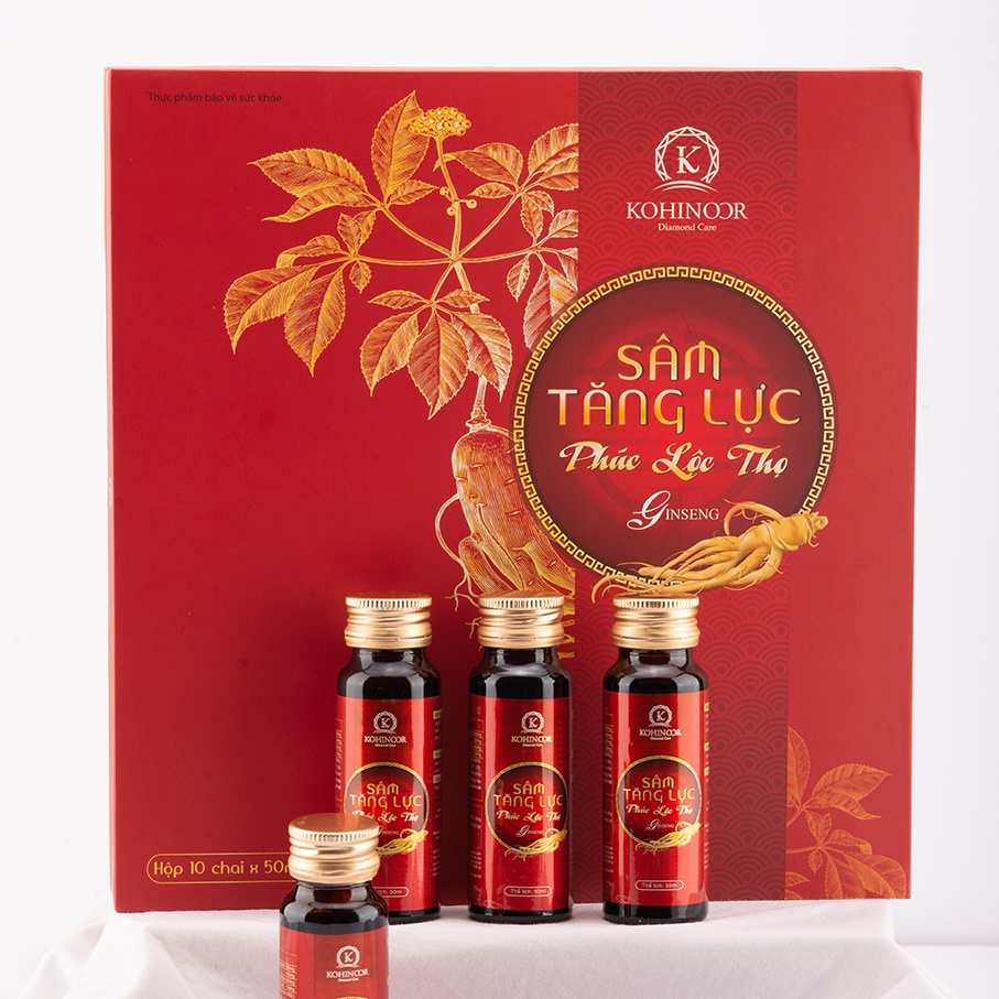 Ảnh Sâm tăng lực tăng cường sức khỏe PHÚC LỘC THỌ Kohinoor 500ml 4