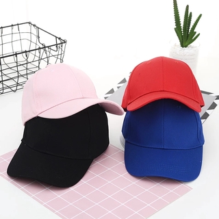 Mũ lưỡi trai màu trơn thời trang unisex cao cấp