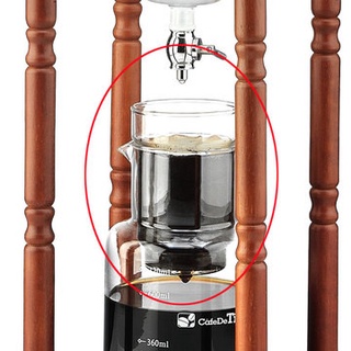 Volcano Phễu thủy tinh lọc cà phê phụ kiện Cold drip Tiamo HG6331