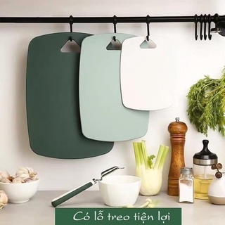 Set 3 thớt nhựa kháng khuẩn, an toàn chống trơn trượt ,thớt nhiều màu chống nấm mốc { H }