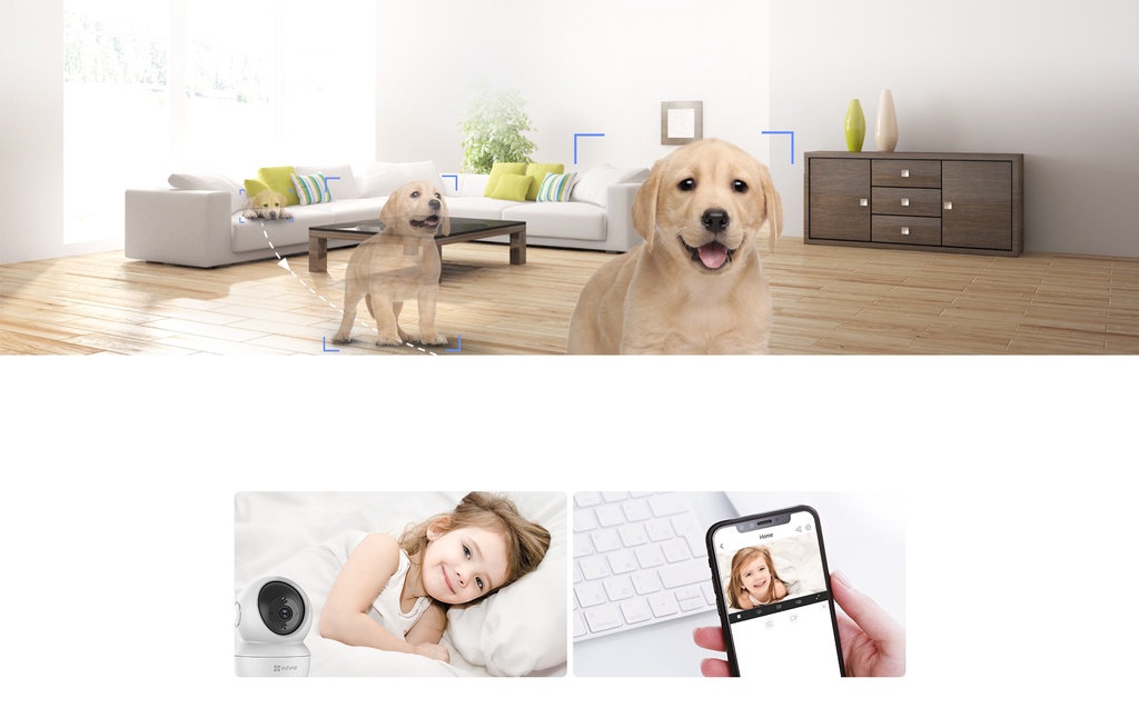 Giao diện ứng dụng EZVIZ