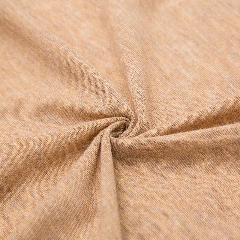 Mùa Hè 100% Cotton Vải Thời Trang Đức Áo Thun Mỏng 60S Chải Màu Tự Nhiên Cotton Đan Jersey Vải 50X150cm A0132