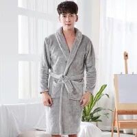 Áo Choàng Tắm Lông Cừu Dày Cho Tất Cả Giới Tính.