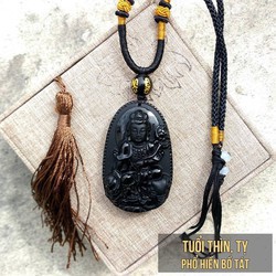 Dây Chuyền  Mặt Phật Phổ Hiền Bồ Tát-Tuổi thìn,tỵ -Tặng kèm theo dây