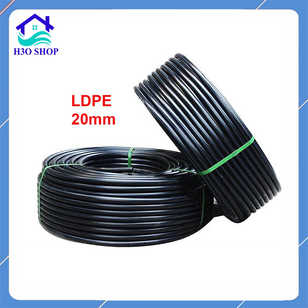 [Giá sỉ cuộn 200m] HÀNG CAO CẤP  Ống LDPE 20 x 1.2mm nhựa nguyên sinh loại tốt - Ống dẫn nước hệ thống tưới tự động
