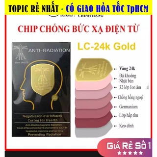 [RẺ HƠN] Miếng Dán Chip Chắn Sóng Điện Tử ngăn cản bức xạ điện từ, triệt sóng giảm tác động của bức xạ gây cho người