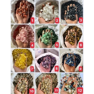 100g Vụn Đá Tự Nhiên đủ màu  Đổ móng chôn móng Rải nền Bể cá