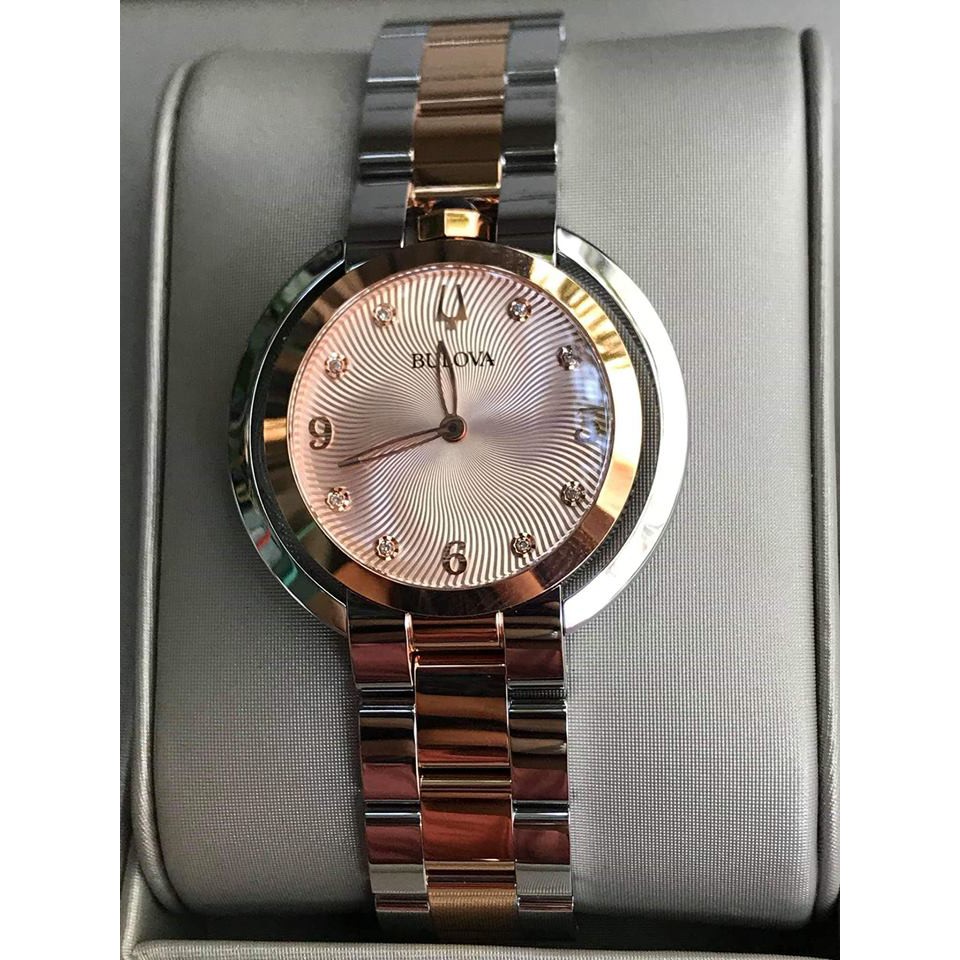 ng h n Bulova Rubaiyat 98P174 May Quartz Pin Kinh Sapphire Shopee Vi t Nam