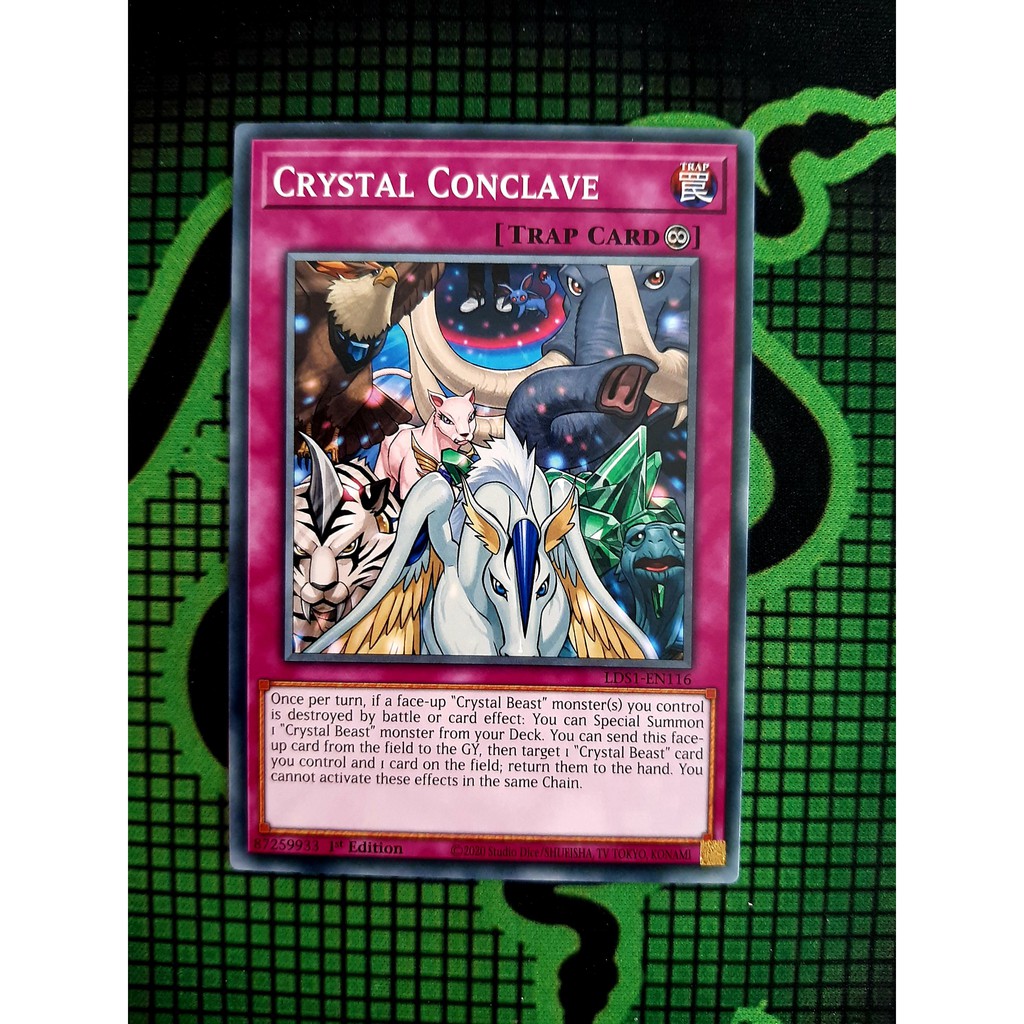 Yu-Gi-Oh! Trading Card - Crystal Conclave | LDS1-EN116 Common 1st Edition