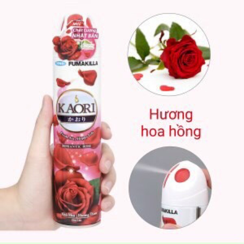 Nước hoa xịt phòng Kaori 280ml | Shopee Việt Nam
