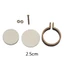 KIN DIY cho Cross Stitch Hoop Vòng Mini Thêu Vòng Tròn Bộ May Khung Cr