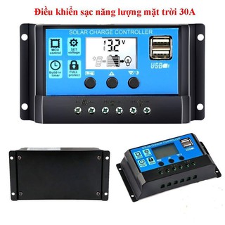 Bộ sạc năng lượng mặt trời - Bộ Điều khiển sạc pin năng lượng mặt trời 30A