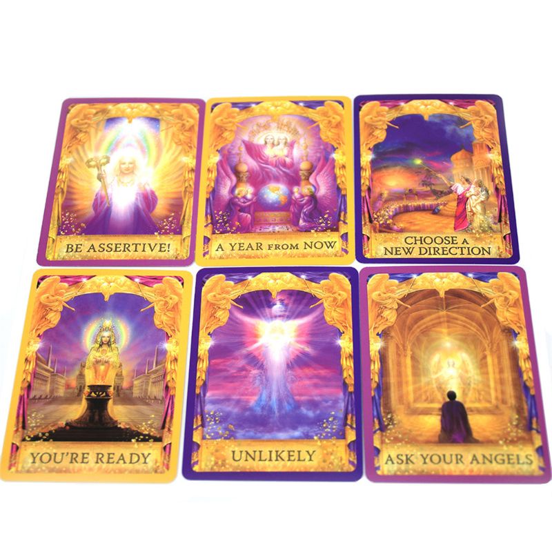 Câu trả lời thiên thần Mon cho thẻ Oracle Bộ bài 44 lá và Thẻ hướng dẫn – Minh họa