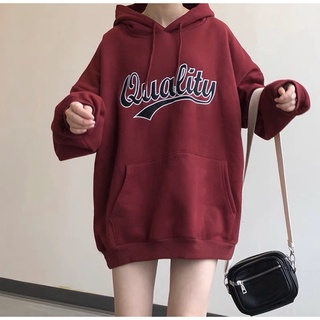 Áo Hoodie Nỉ Bông Tay Dài Túi Bụng Unisex Quality Kèm Clip Cận Chất