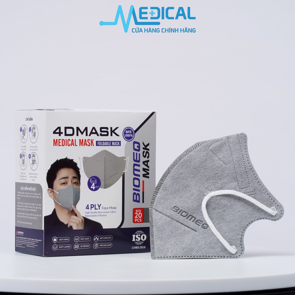 Khẩu trang y tế 4D BIOMEQ MASK 