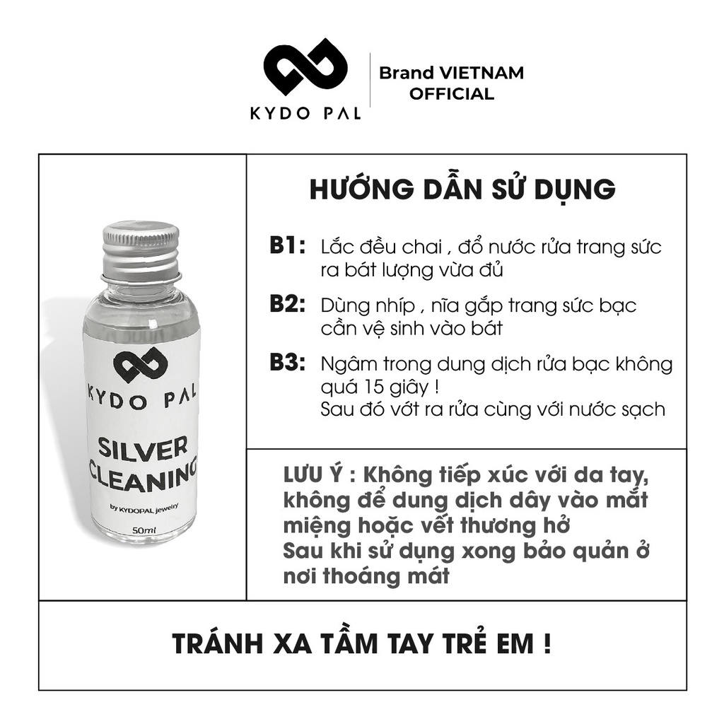 Ảnh Nước rửa bạc KYDOPAL 9P1 làm sáng trang sức bạc 2