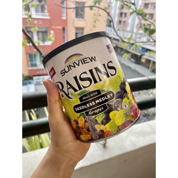 NHO KHÔ SUNVIEW RAISIN HỘP 425G | Shopee Việt Nam