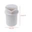 Mẫu crucible thạch anh có nắp, dùng làm hỏa ngục để nấu chảy vàng