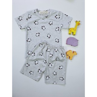 Bộ bé trai Đồ bộ bé gái họa tiết gấu Pooh Snoopy MK11