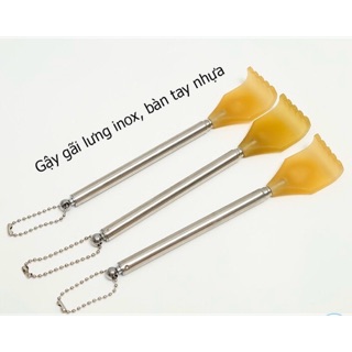 Combo 2 Cây Gậy Gãi Lưng Inox Nhỏ Gọn Tiện Lợi