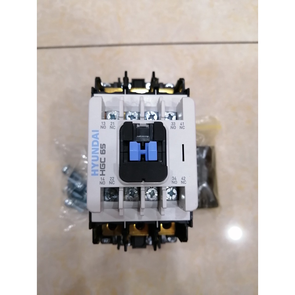 Khởi Động Từ Contactor HYUNDAI chính hãng HGC65 3P 65A Coil 220VAC ...