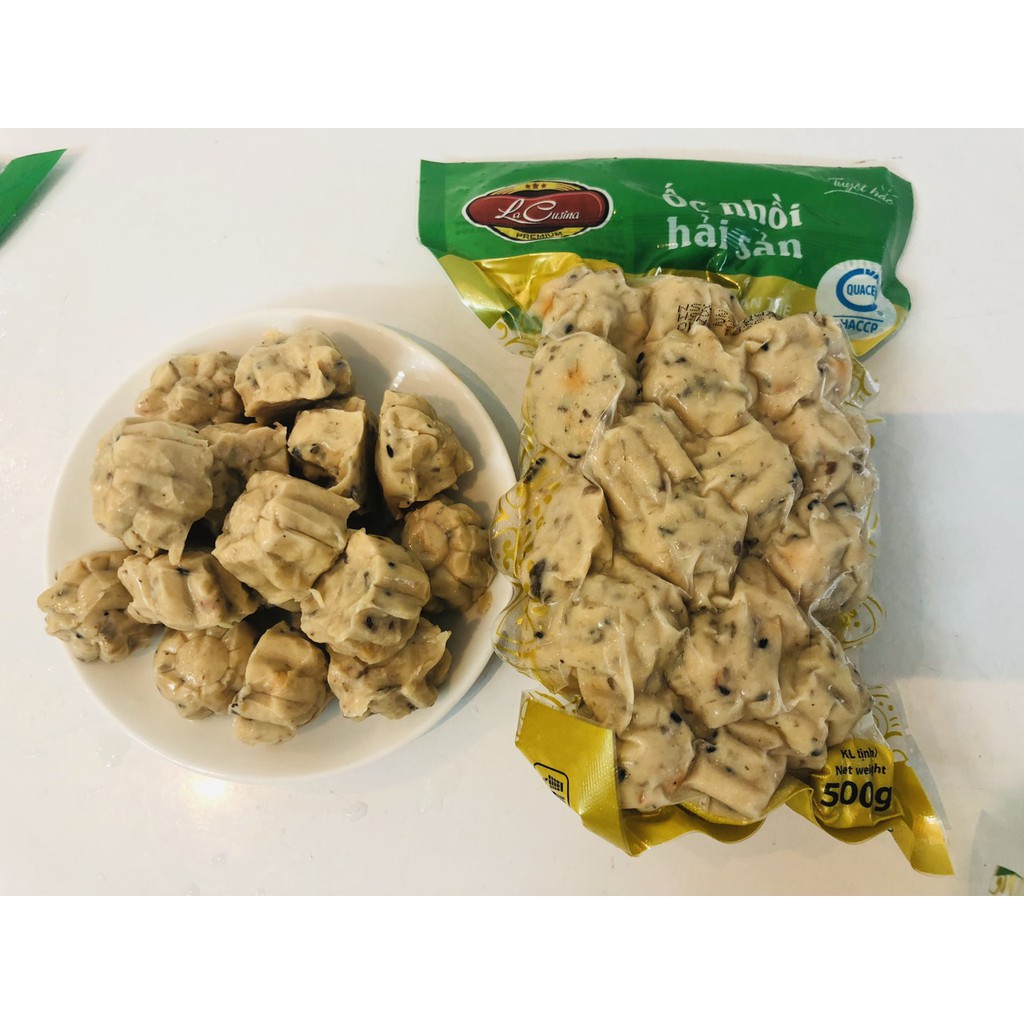 Ốc Nhồi Basa hãng Lacusina gói 500g