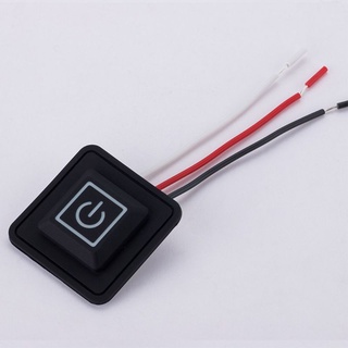 Charmantcc1 3 7-12V Công tắc điều khiển nhiệt độ chống nước cho quần áo sưởi ấm bằng điện