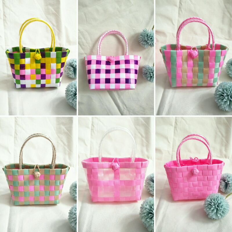 Giỏ đan minibag siêu xinh | Shopee Việt Nam
