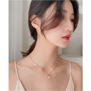 Dây chuyền nữ LAMY Pave Butterfly Rose Gold 6005