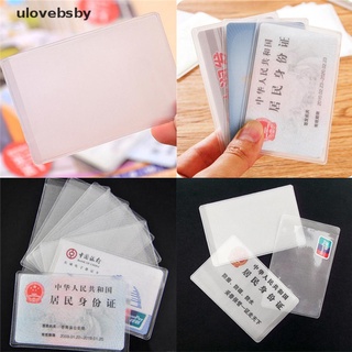 Set 10 Túi Nhựa PVC Trong Suốt Đựng Thẻ ID Tiện Dụng