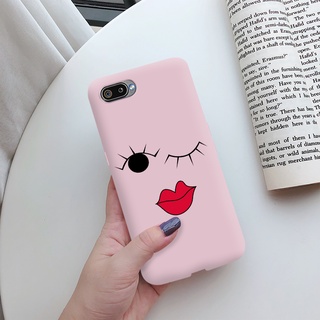 Ốp điện thoại tpu dẻo siêu mỏng màu kẹo hình mèo cho Oppo Realme C2 RMX1941 Oppo A1k CPH1923 6.1 inch