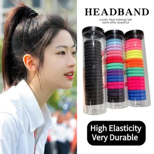 Set 20 Dây Buộc Tóc Cao Su Co Giãn Phong Cách Hàn Quốc Cho Nữ - Phụ Kiện Tóc