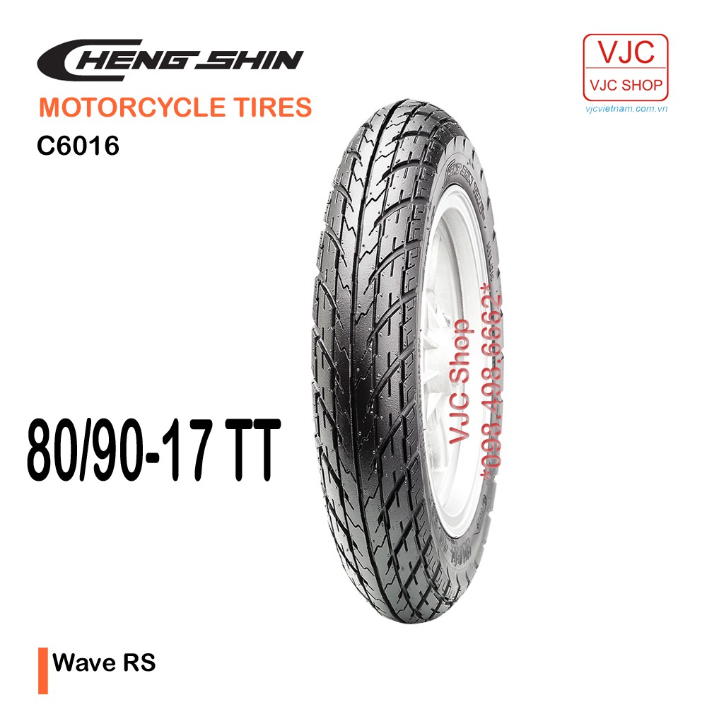 Lốp sau Wave RS, Future Neo Cheng Shin 80/90-17 TT C6016 | Shopee 