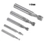 NOTE1 1 / 5 Chiếc CNC Thẳng Shank Steel 1-12mm Máy Dụng Cụ 2 Đầu Sáo Phay Cắt