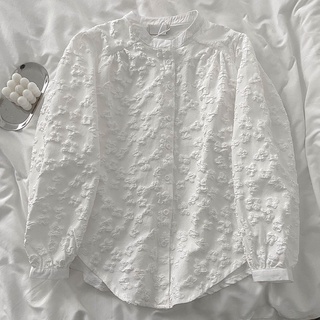 Hàng Mới Về Áo Sơ Mi Dài Tay Dáng Rộng Phong Cách Hàn Quốc Baju Wanita Lengan Panjang Hàng Mới Dành Cho Bạn Nữ