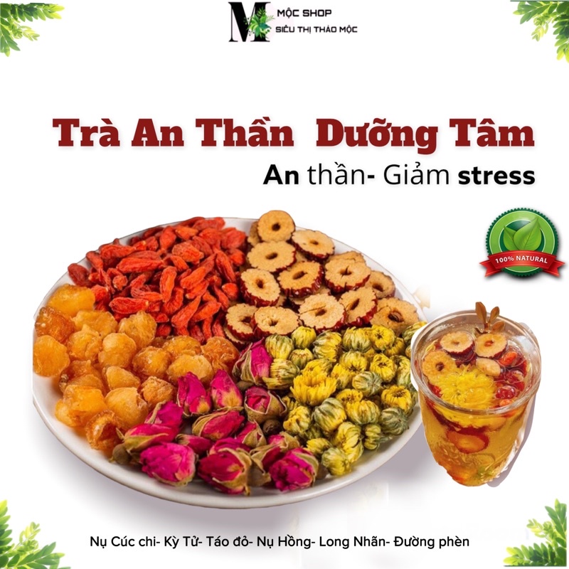 Trà An Thần ngủ ngon giảm stress Thanh lọc cơ thể