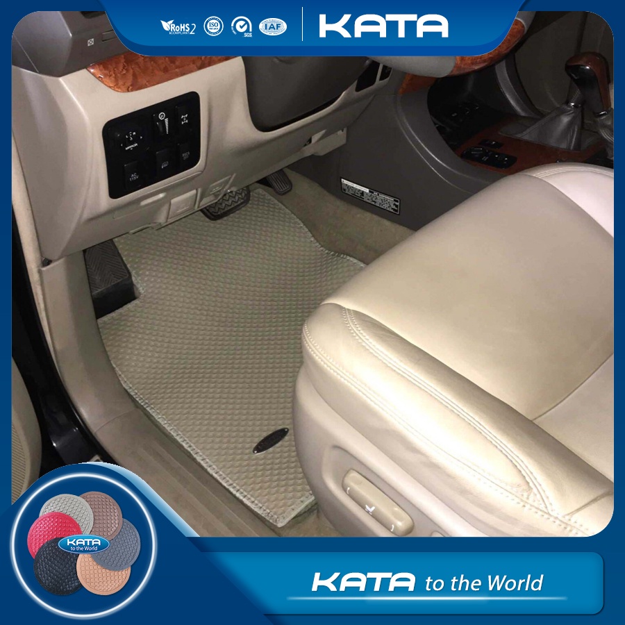Thảm lót ô tô KATA cho xe Lexus GX470 (2002 - 2008) - Khít với sàn, Chống trơn, Không mùi, Không ẩm mốc