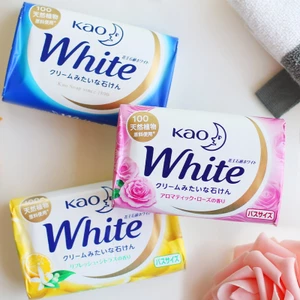 Bánh xà bông tắm Kao white 85g