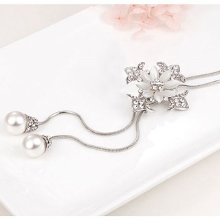 Dây chuyền dài hoa 8 cánh BHDC132