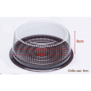 Hộp Đựng Bánh/Thạch Rau Câu 3D/Bánh Bông Lan/Xôi Hoa A024 (20cm)