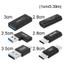 Charmantcc1otg USB C sang Type C Nam Nữ Sạc Bộ Chuyển Đổi Dữ Liệu Kết Nối Mở Rộng Loại C sang USB 3 0 Nam Fe