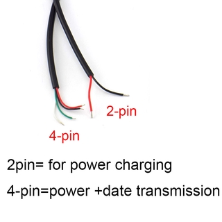 1m Dây Nối Dài 2Pin 4Pin USB 2.0 Nữ Jack Cắm Điện Sạc Cáp Dữ Liệu Kết Nối DIY 5V Adapter F @ V2N