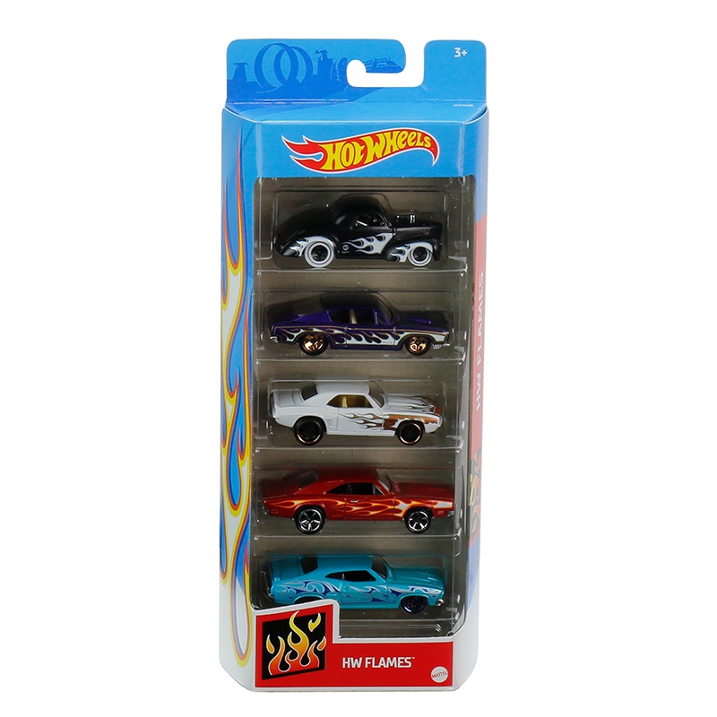 Ảnh Mô Hình Đồ Chơi Hot Wheels Bộ 5 Siêu Xe 1806H - Giao hàng ngẫu nhiên 1
